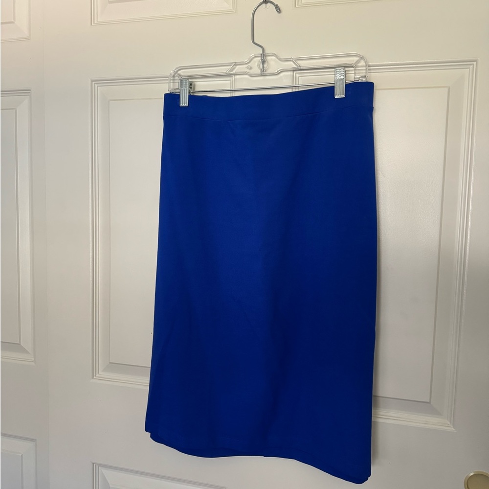 Liz Claiborne Blue Plus Size Pencil Skirt 3x